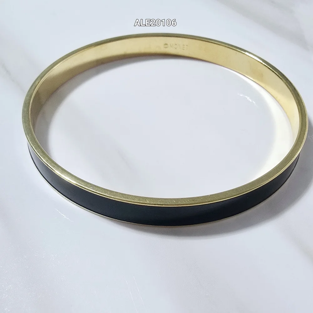 Michael Kors Gold Tone, Monet Vintage Black Bundle Of two Bracelets.